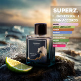 SUPERZ Endless Sea Extrait De Parfum 50ml