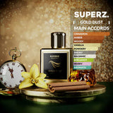 SUPERZ Gold Dust Extrait De Parfum 50ml