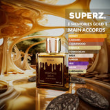 SUPERZ Memories Gold Extrait De Parfum 50ml