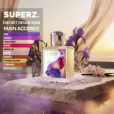 SUPERZ Secret Desire Iris Extrait De Parfum 50ml