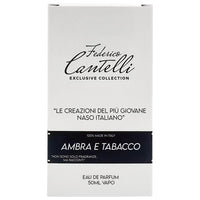 Federico Cantelli Ambra E Tabacco Eau De Parfum 50ml